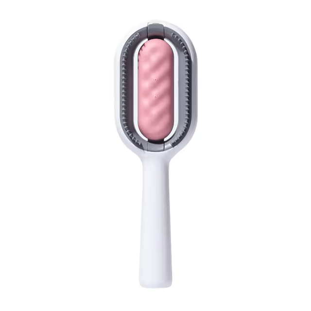 pet grooming brushes-silicone pet hair remover brush for dog and cat
